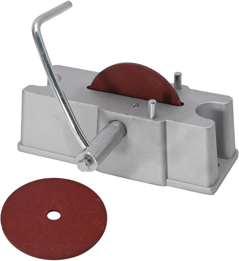 UOIENRT 66785 Hand Cranked Filter Manual Piston Ring Filer Grinder Comes with 120 Grit Grinding Wheel - Image 1